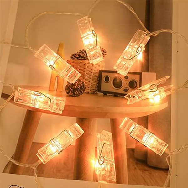 Decorate with Memories LED Photo Clips Fairy Lights Ensemble-মেমরি LED ফটো ক্লিপ লাইট