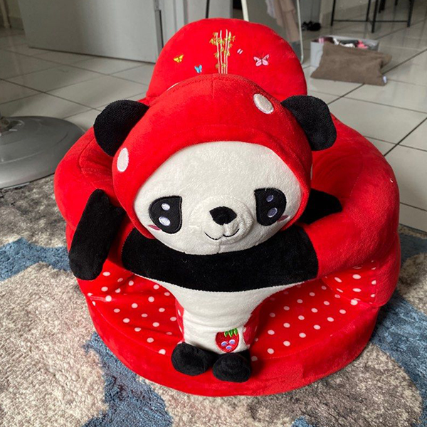 Panda Pals Sit & Learn Support Seat-লিটল মুন ফ্লেয়ার ট্রেনিং সিট