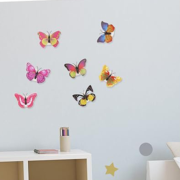 Butterfly Wall Decors Night Light-প্রজাপতি প্রাচীর সজ্জা নাইট লাইট